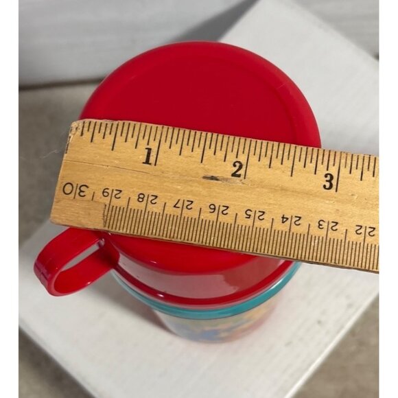 Sesame Street Red Plastic Thermos With Handle 2010 - Picture 11 of 11